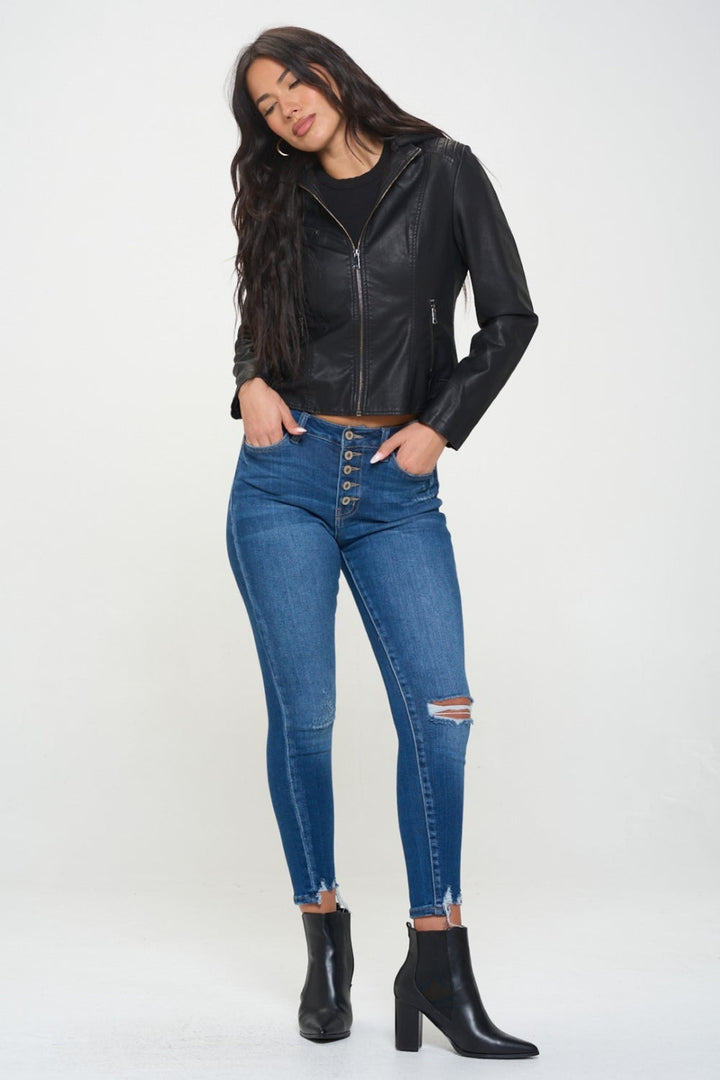 Stilla | LA Zip Up Hooded Jacket