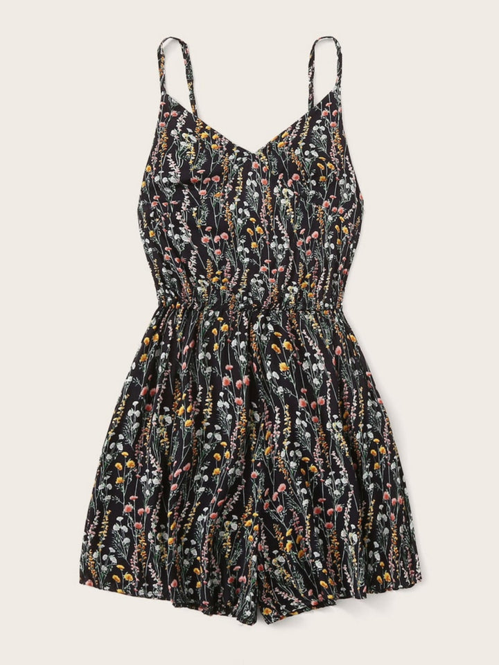Stilla | V-hals Spaghetti-strop Romper