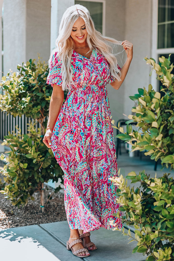 Stilla | V-Hals Maxi Kjole