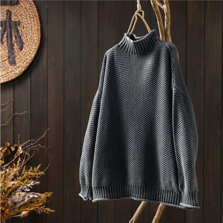 Stilla | Varm finstrikket pullover