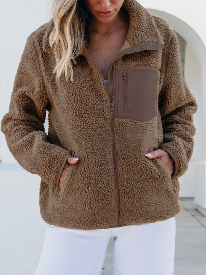 Stilla | Up Langærmet Plush Jacket