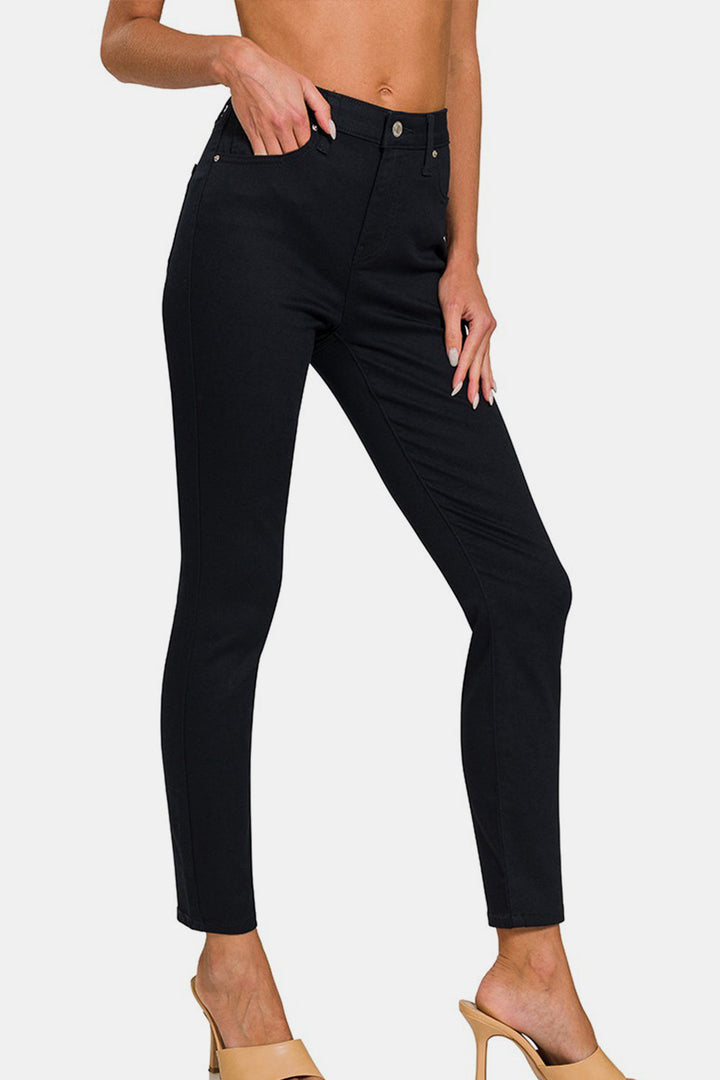 Stilla | Fuldt Størrelse High-rise Skinny Jeans
