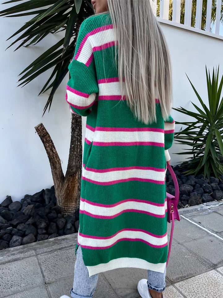 Stilla | Åben Front Langline Cardigan