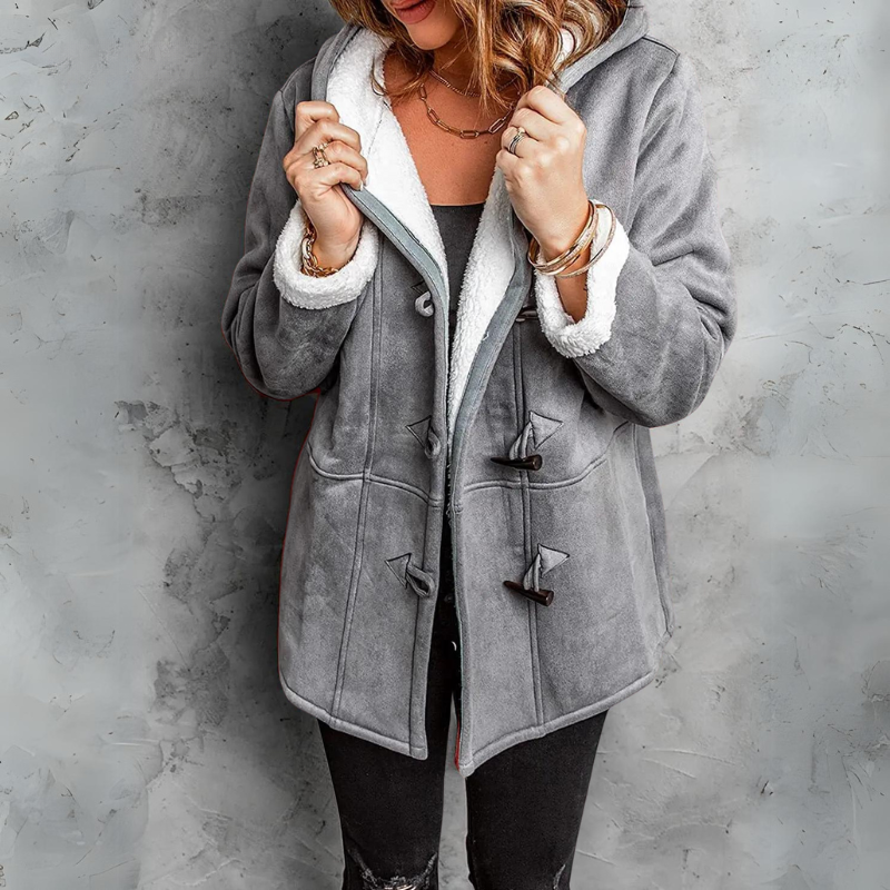 Stilla | Trendy Blød Hoodiejakke til Kvinder