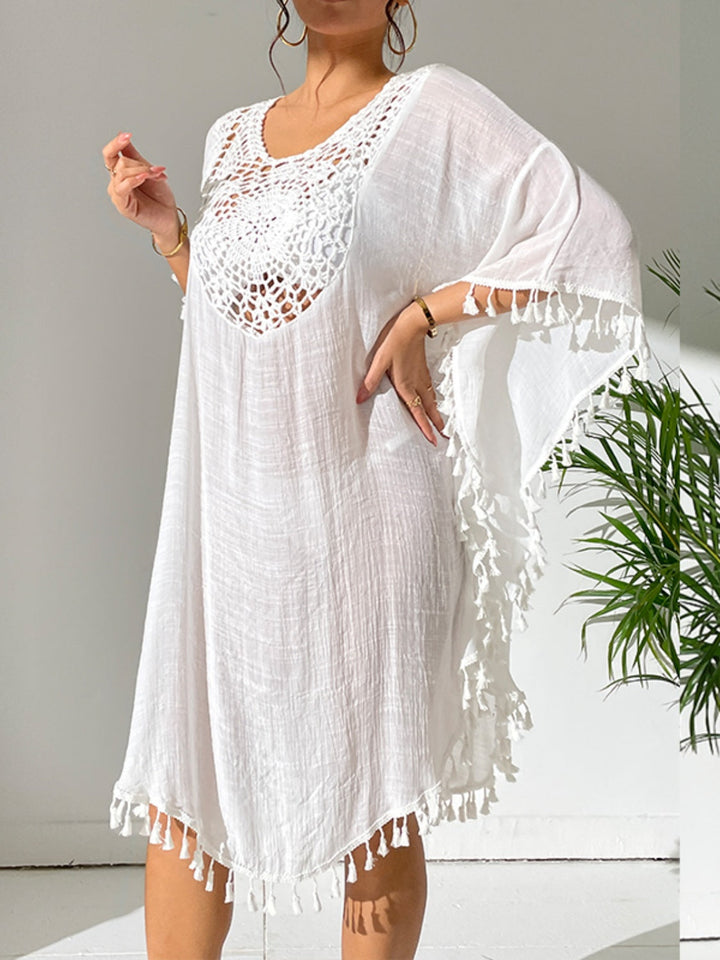 Stilla | Cutout Scoop Neck Cover-up Kjole