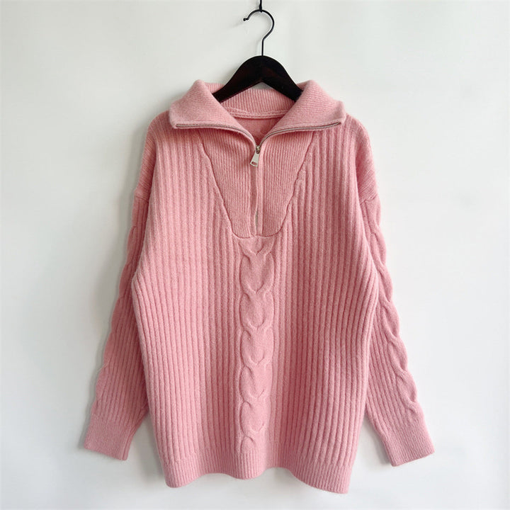 Stilla | Half Zip Langærmet Sweater