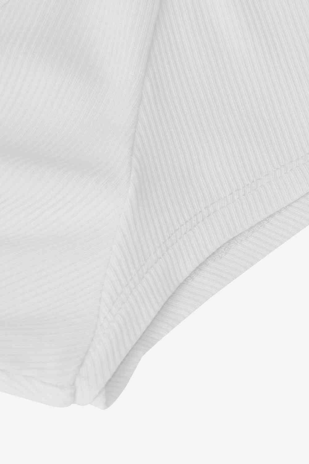 Stilla | Hals Kortærmet Bodystocking