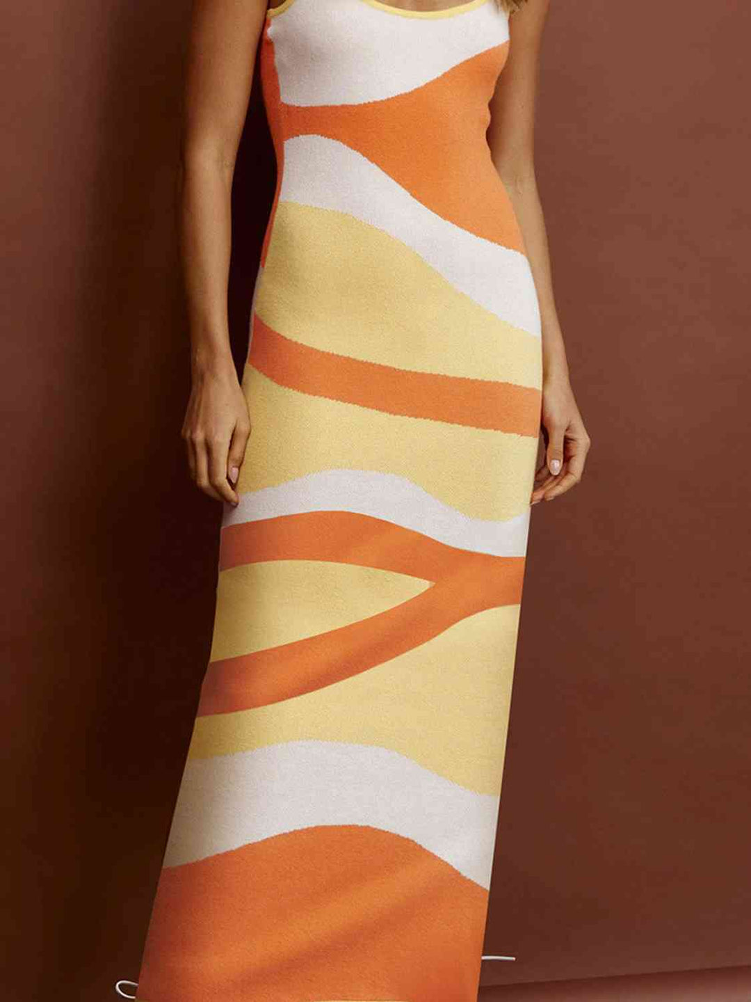 Stilla | Strop Maxi Sweater Kjole