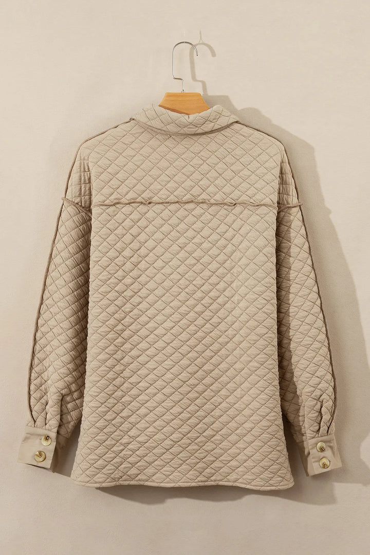 Stilla | Down Collared Neck Langærmet Jakke