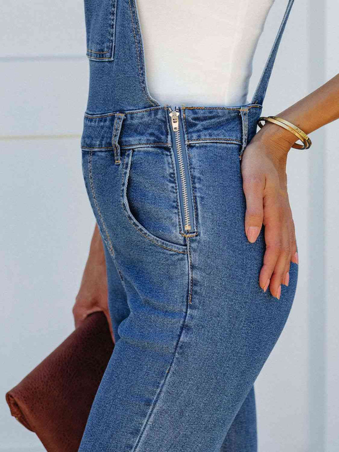 Stilla | Hem Denim Overall