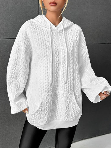 Stilla | Oversized-hoodie med hætte og snøre
