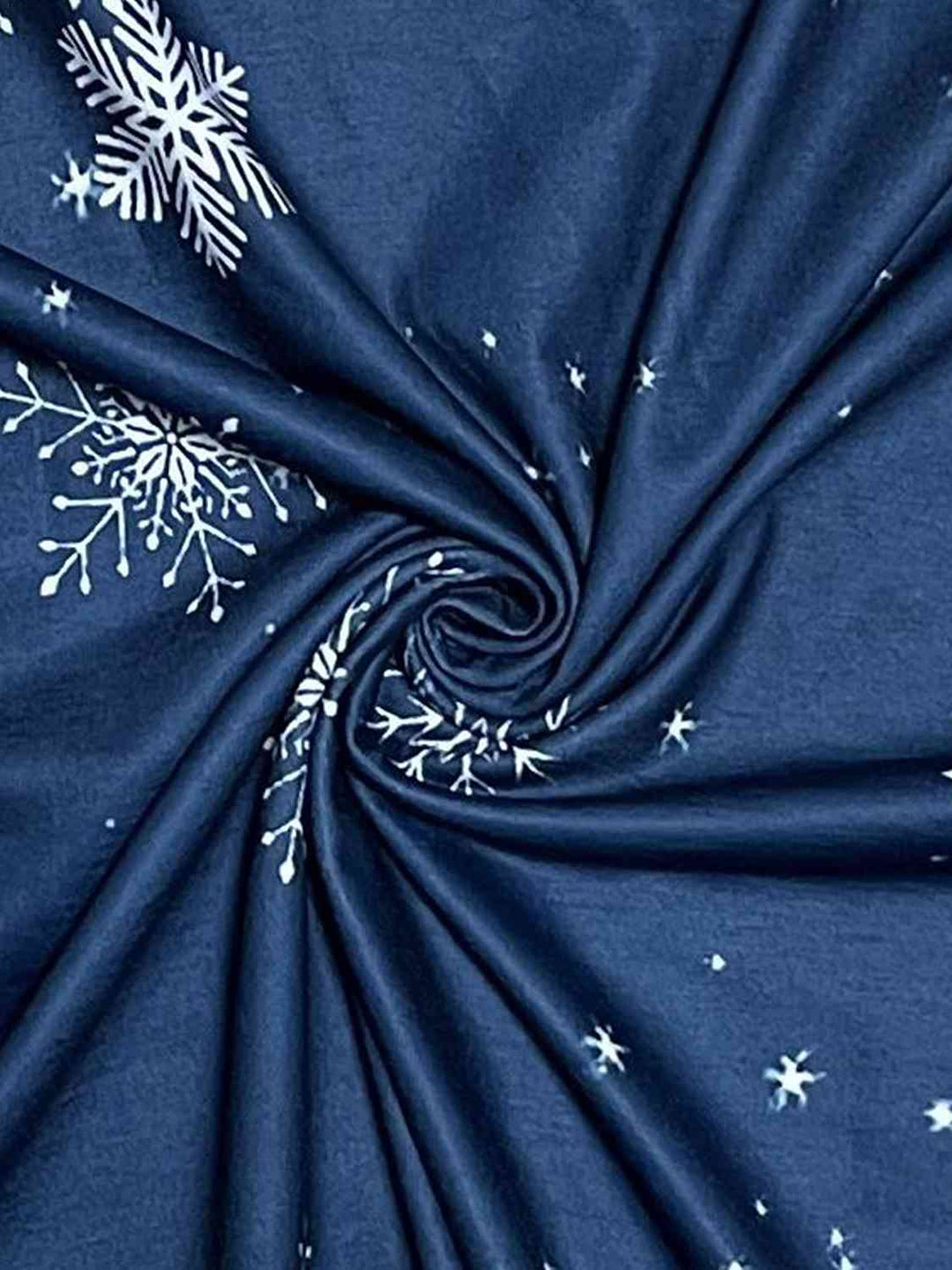 Stilla | Størrelse Snemand & Snefnug Rund Hals T-shirt