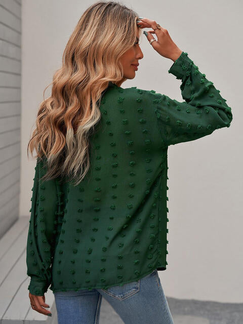 Stilla | Dot Drop Shoulder Skjorte