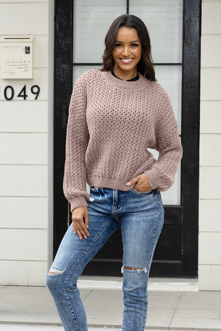 Stilla | V Hals Langærmet Sweater
