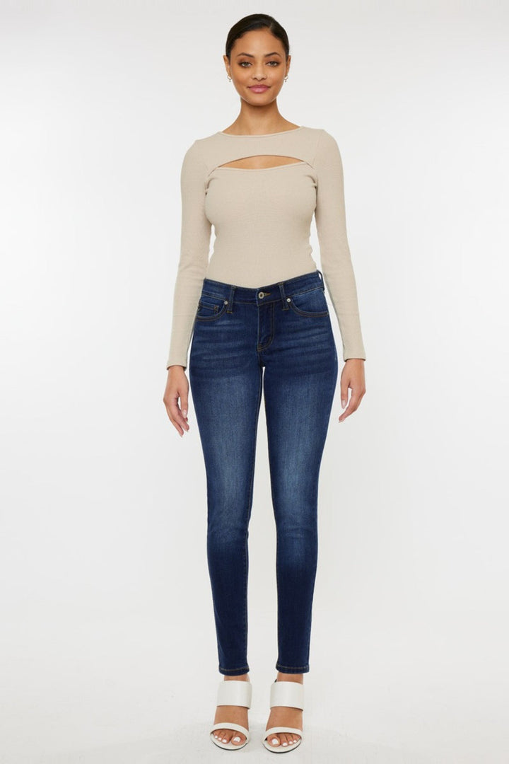 Stilla | Medium Høj Gradient Skinny Jeans