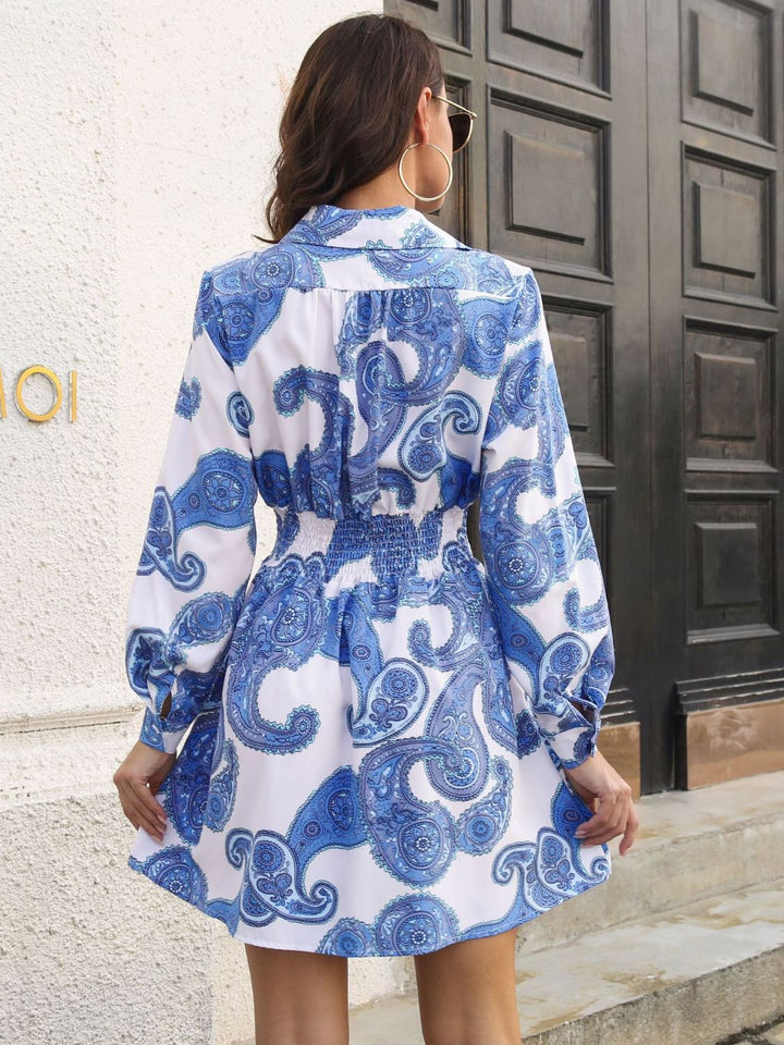 Stilla | Print Johnny Krave Smocked Kjole