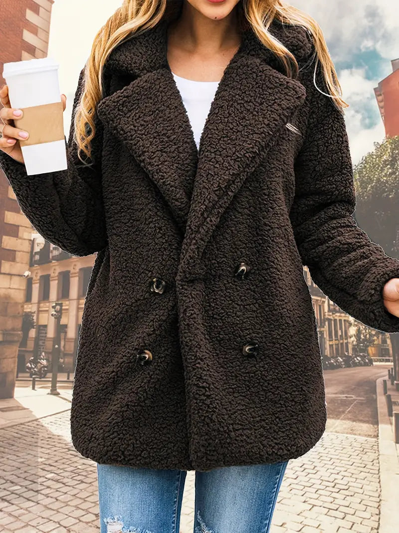 Stilla | Fleece-Strikjakke