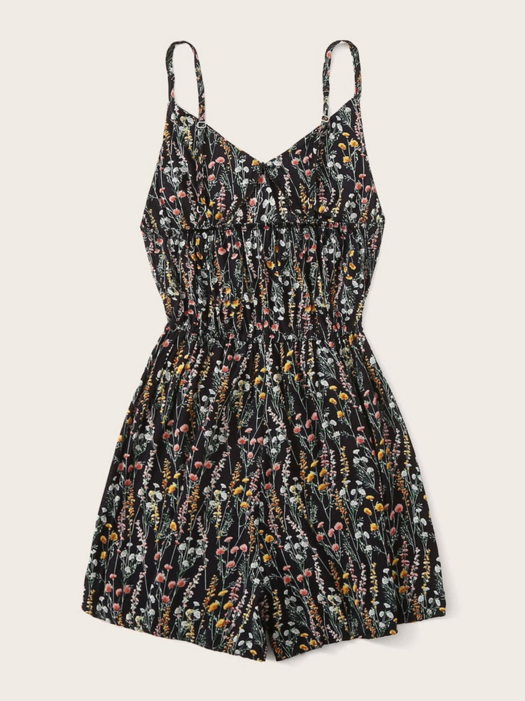 Stilla | V-hals Spaghetti-strop Romper