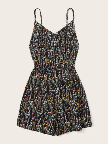 Stilla | V-hals Spaghetti-strop Romper