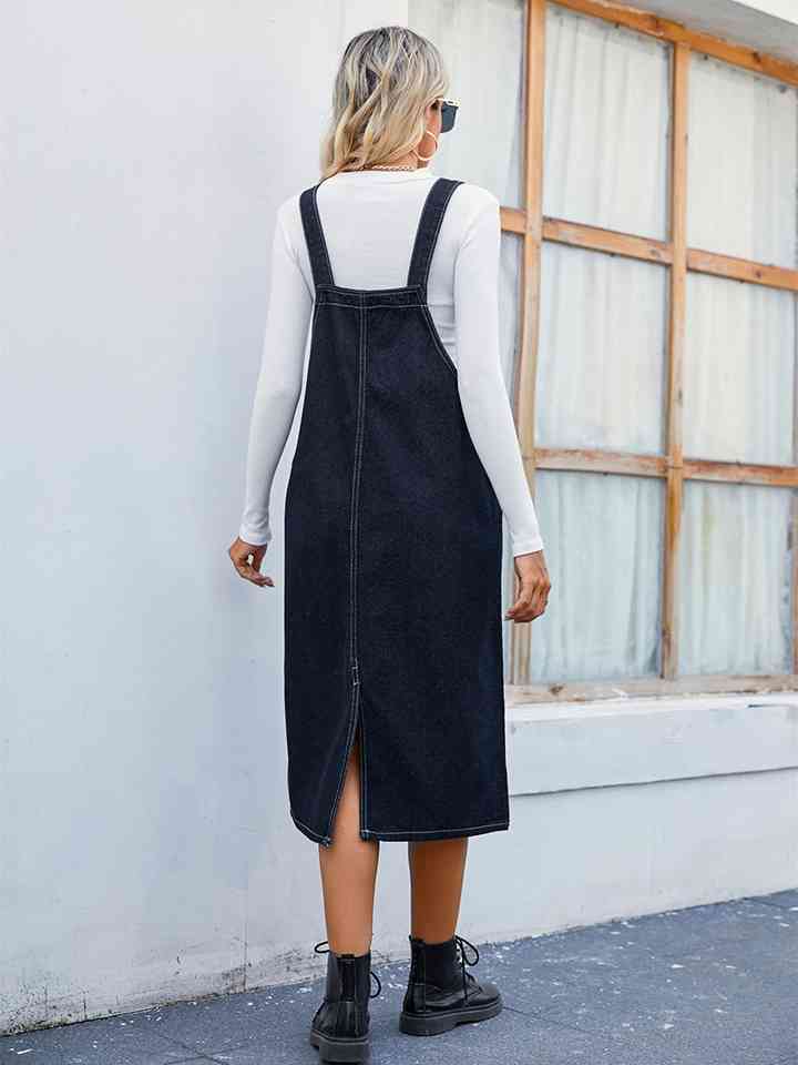 Stilla | Overall Kjole Med Lomme