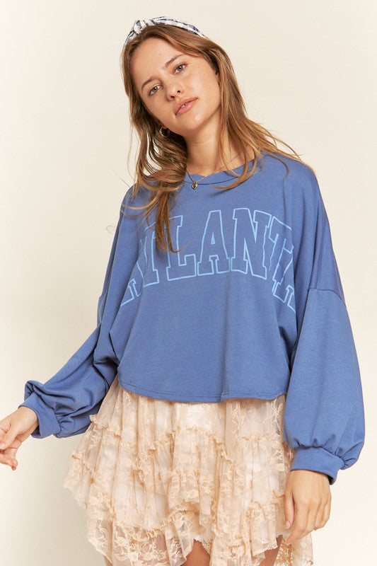 Stilla | Batwing Ærme Top