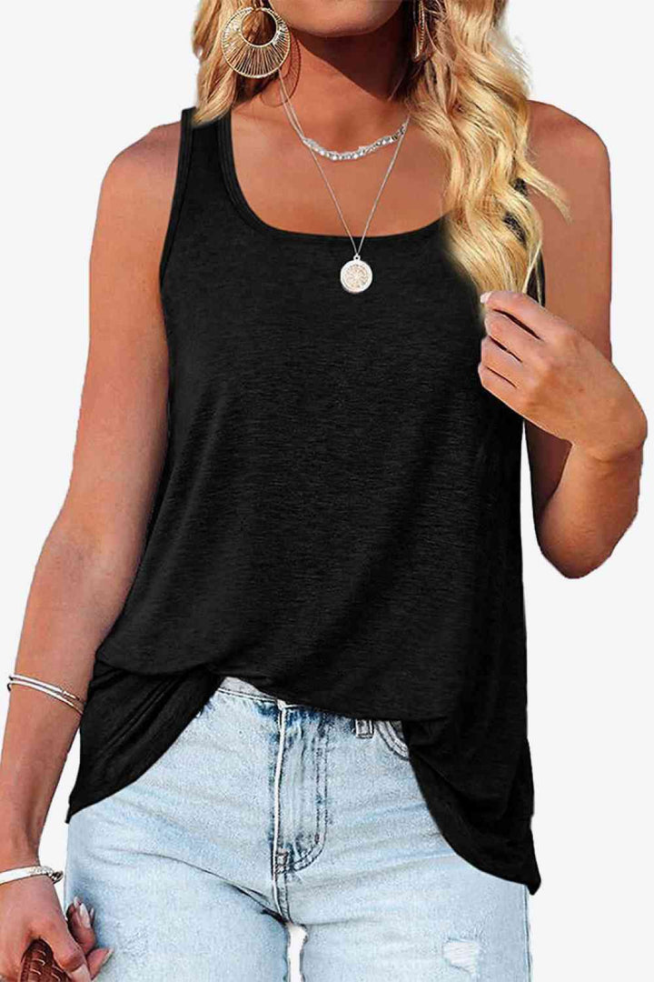 Stilla | Hem Square Neck Tank