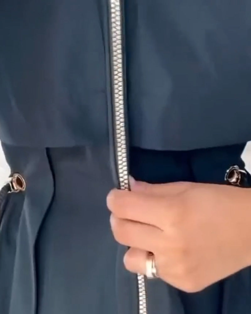 Stilla | Trenchcoat med hætte funktion