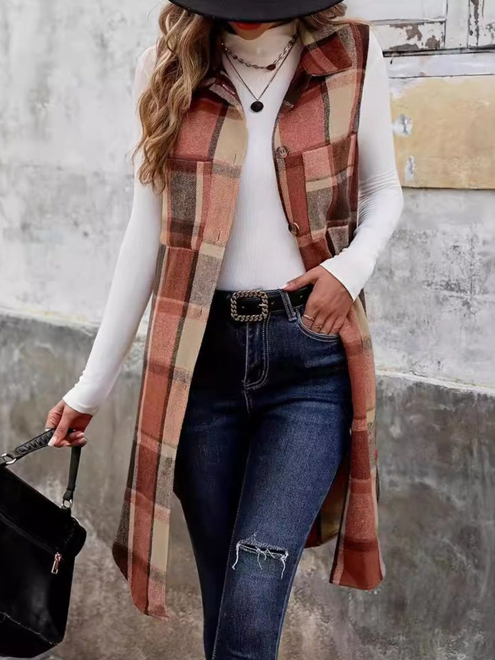 Stilla | Ternet Vest Med Knapper