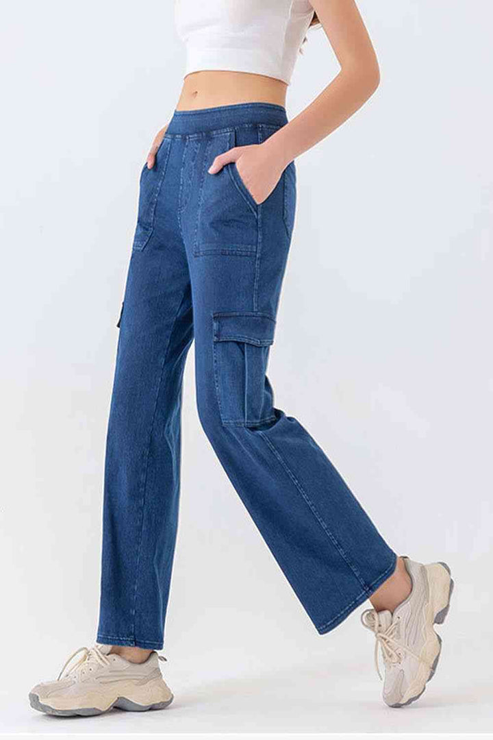Stilla | Pocketed Lange Jeans