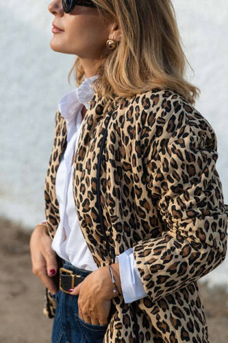 Stilla | Leopardmønster Jakke