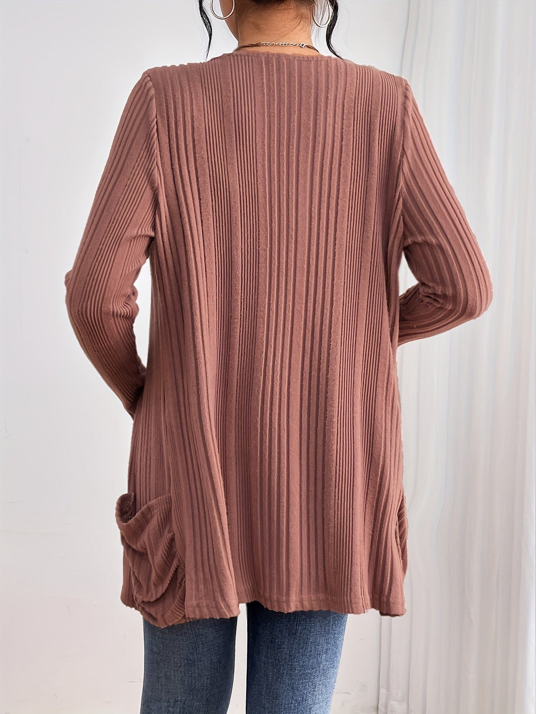 Stilla | Ribstrik Vest Damer