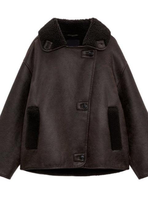 Stilla | Stil Dobbeltvendt Kunstlæderjakke