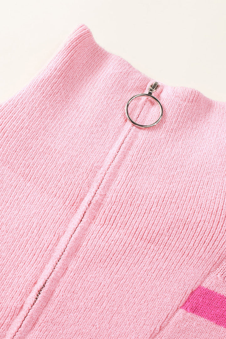 Stilla | Quarter-Zip Krave Sweater Kjole