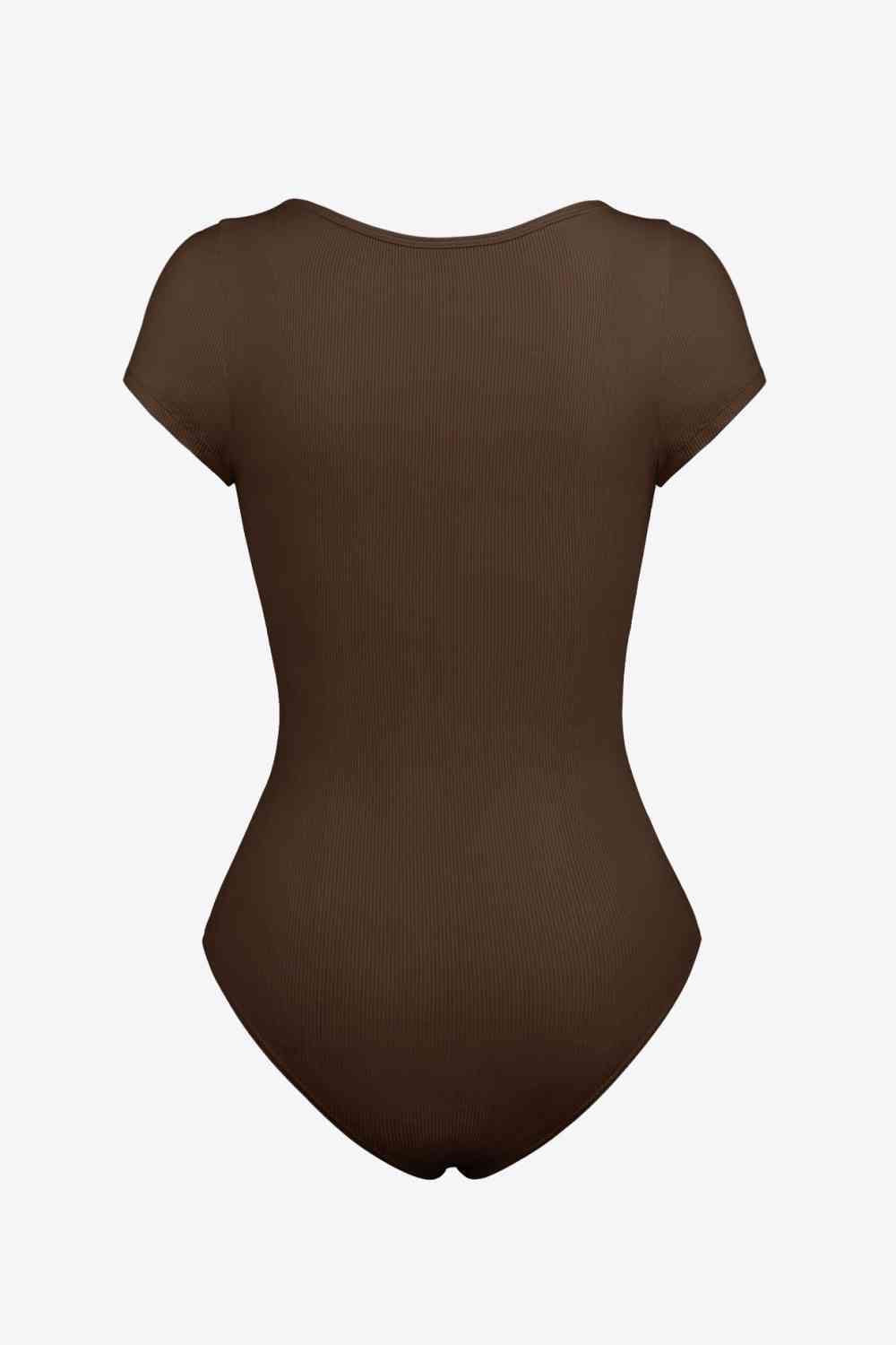 Stilla | Hals Kortærmet Bodystocking