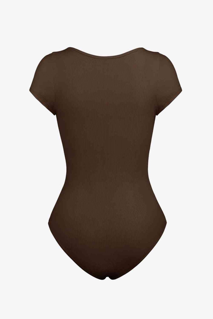 Stilla | Hals Kortærmet Bodystocking