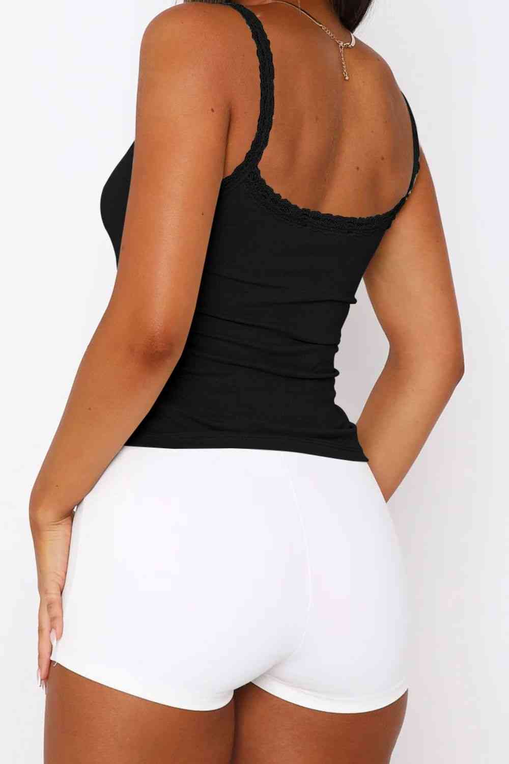 Stilla | Trim Straight Neck Cami