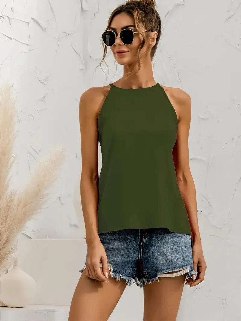Stilla | Halter-Top Uden Ærmer