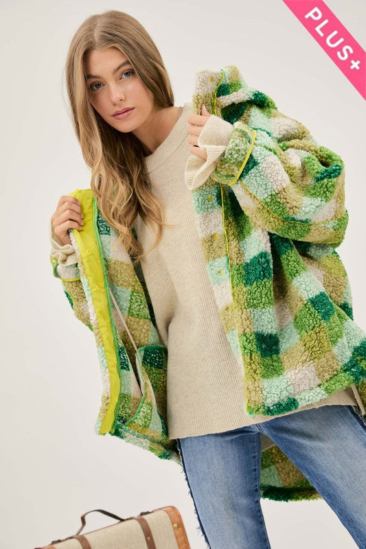 Stilla | Plaid Back Spirit Jakke