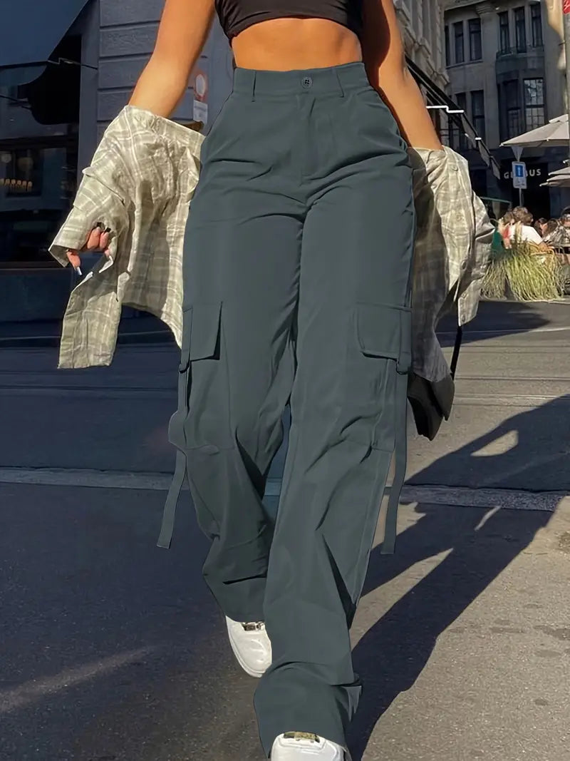 Stilla | Elegant dame cargo-bukser