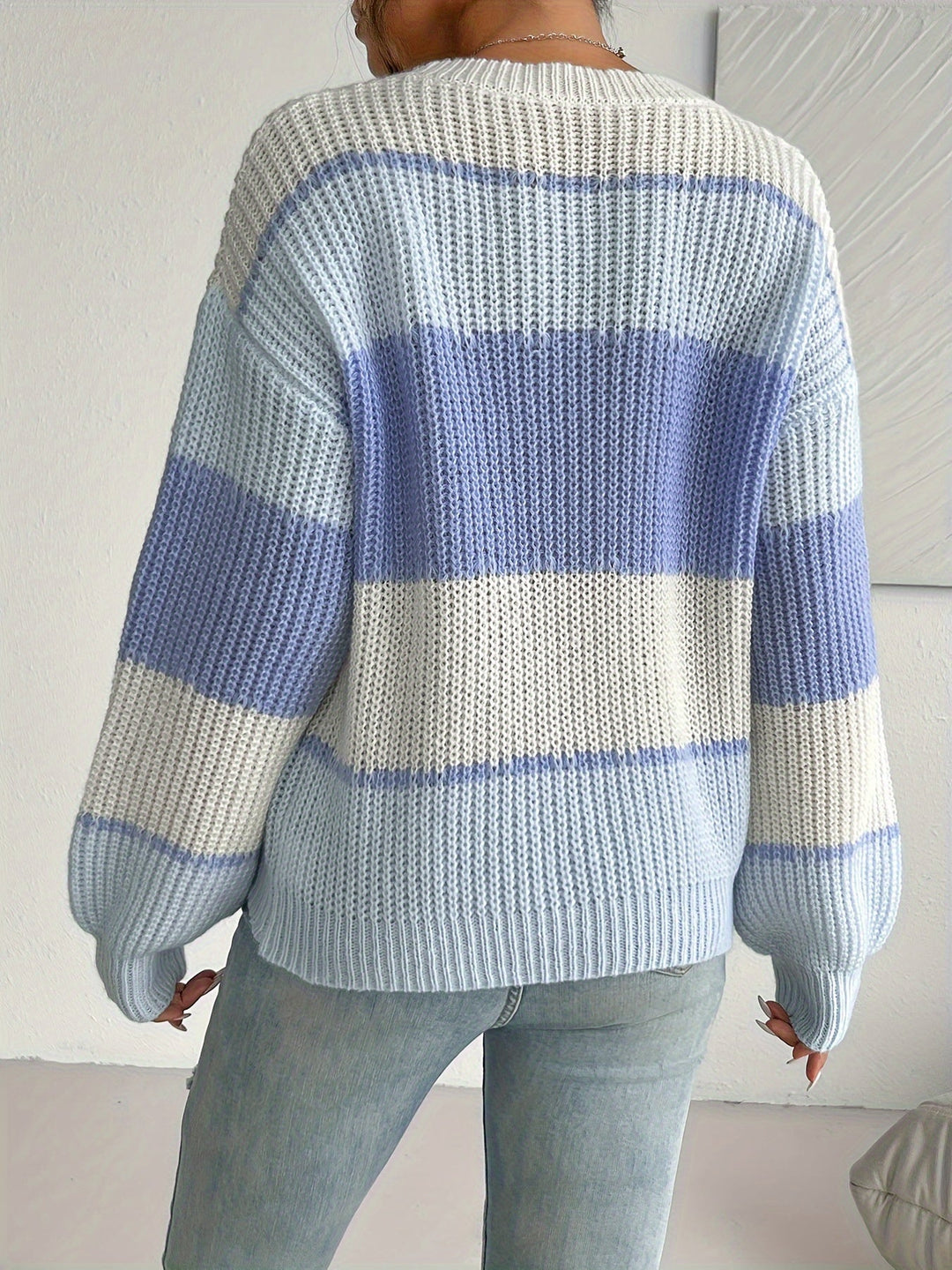 Stilla | Sweater med lanterneærmer