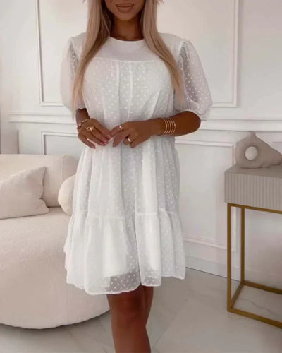 Stilla | Elegante Hvid Kjole