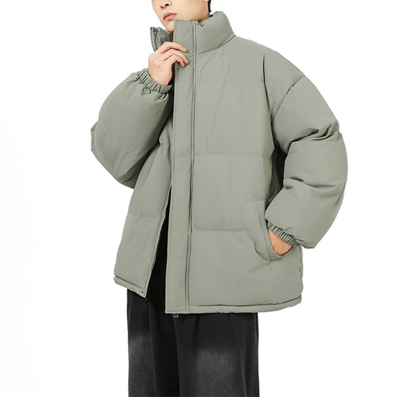 Stilla | Oversized Vinterjakke med Opstående Krave