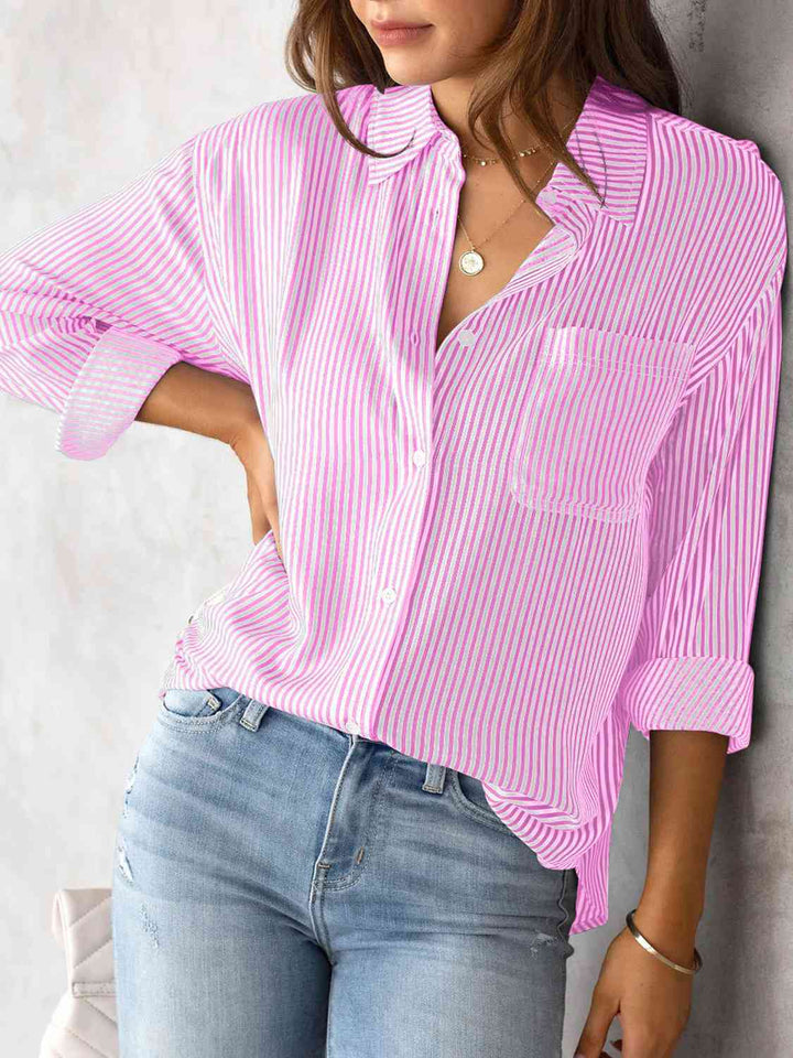 Stilla | Kravebluse med lomme