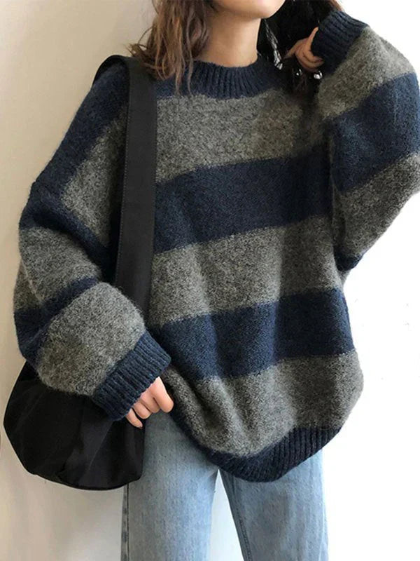 Stilla | Cozy, Elegant Oversized Strik Sweater til Kvinder