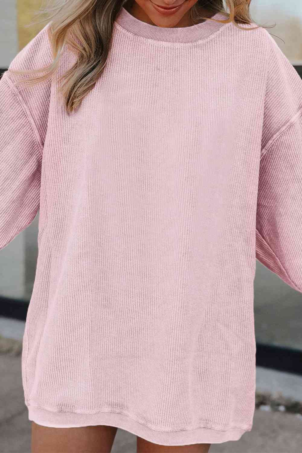 Stilla | Rund Hals Drop Shoulder Sweatshirt