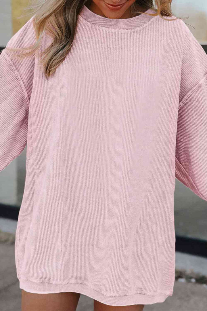 Stilla | Rund Hals Drop Shoulder Sweatshirt