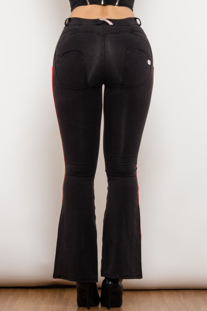 Stilla | Stripe Contrast Bootcut Jeans