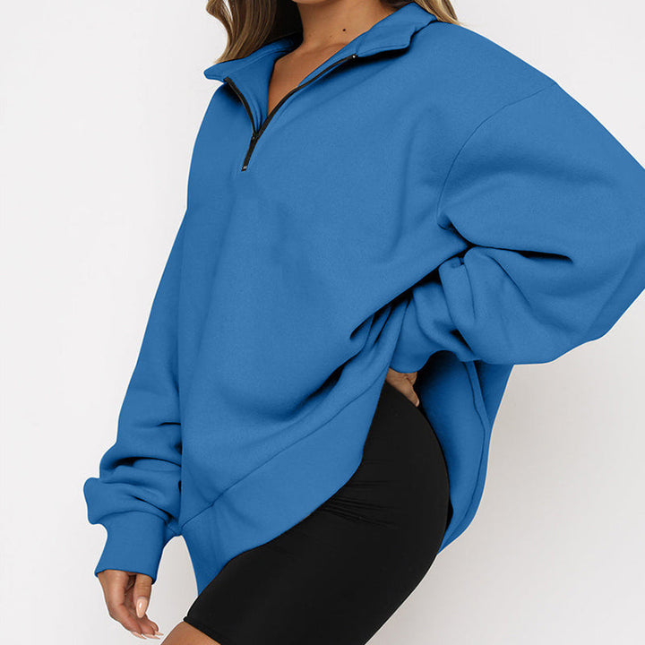 Stilla | Sweatshirt med Krave til Kvinder