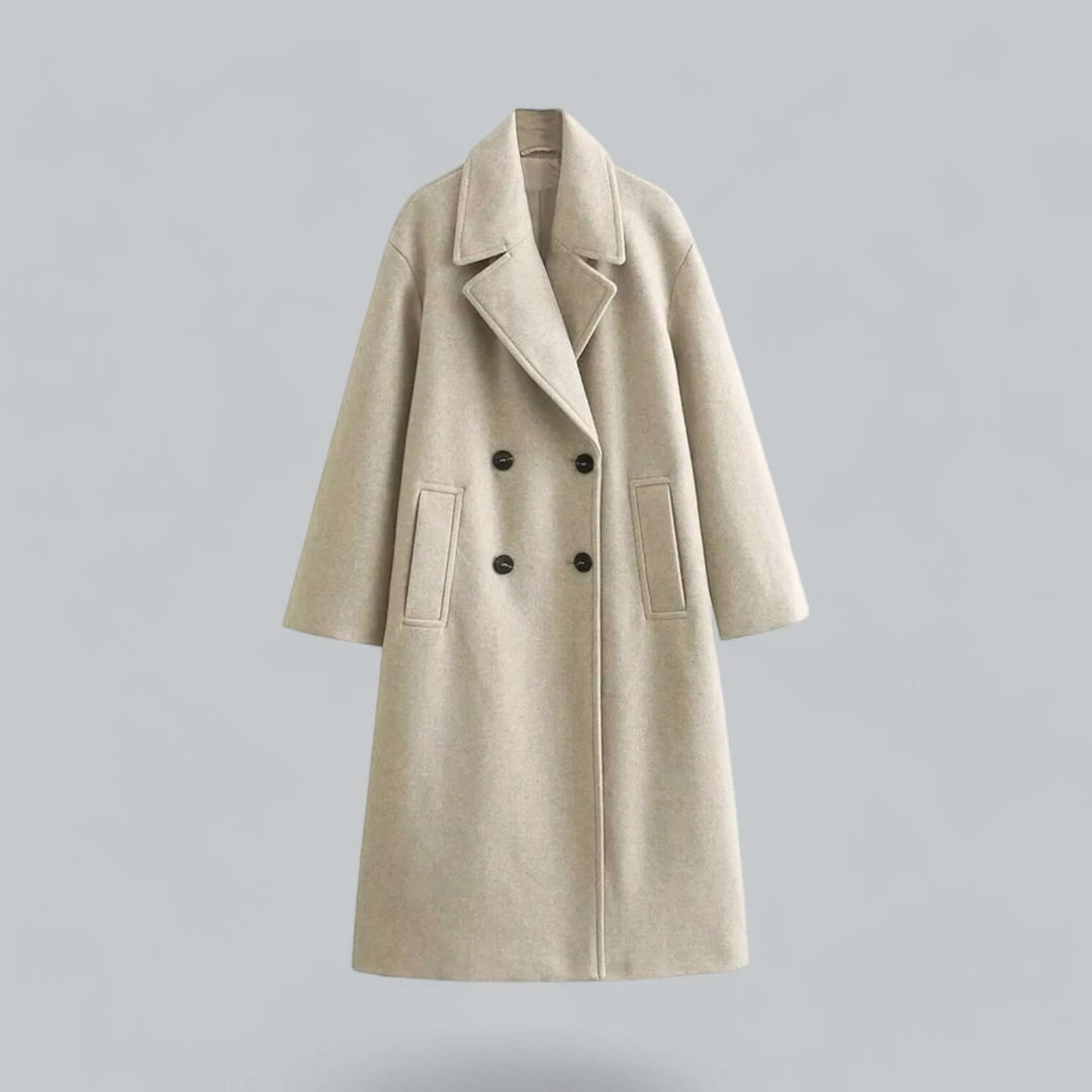 Stilla | Dame Oversized Knap Frakke