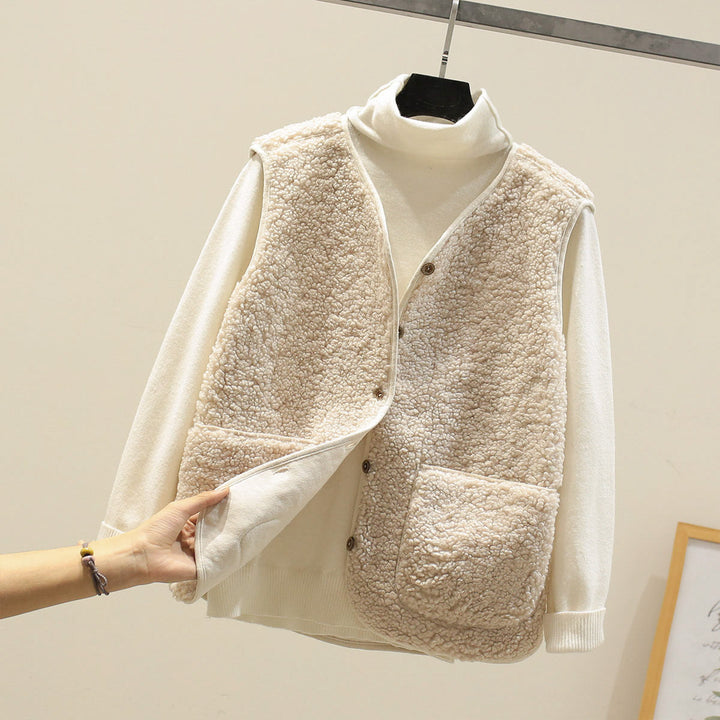 Skovae | Klassisk lammeuld vest